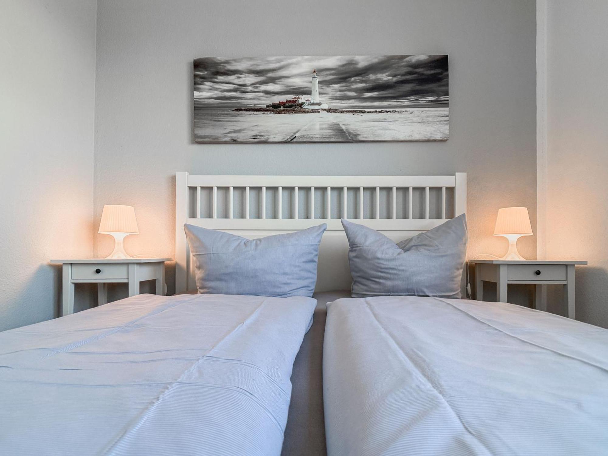 Fewo Jadekieker Mit Balkon - Horumersiel Bagian luar foto